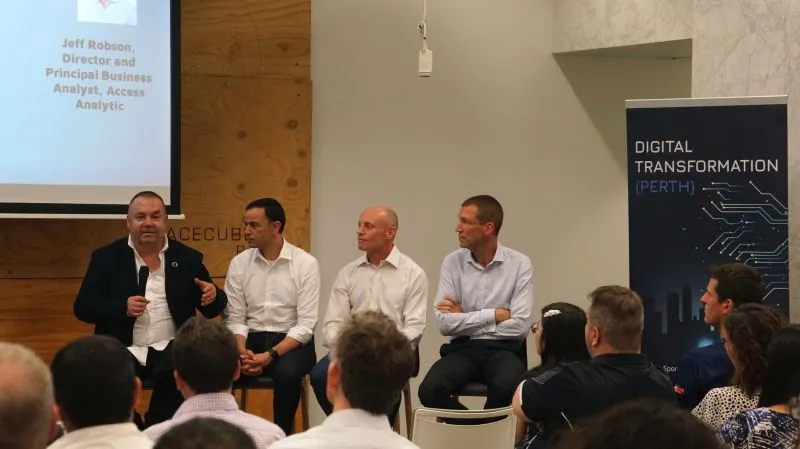 Digital Transformation Perth panel discussion at Riff